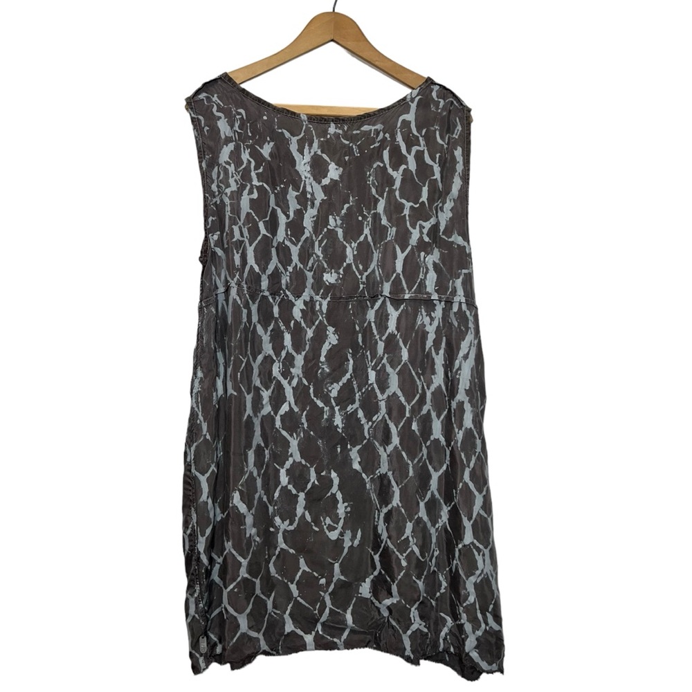 Skifo Skif Happy Circle One Size Abstract Sleeveless Dress